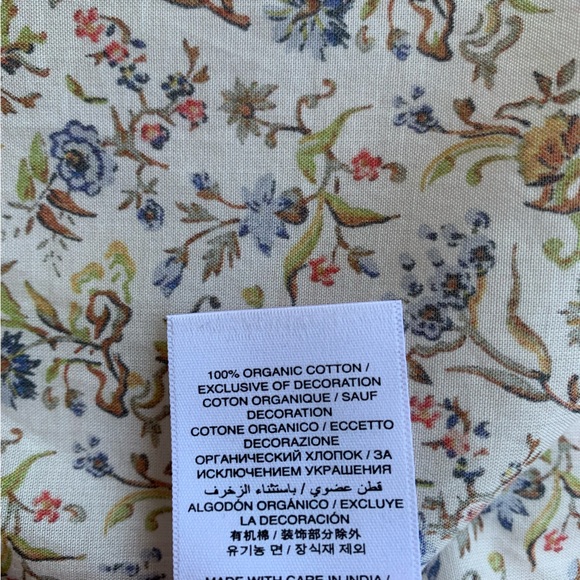 NWT Doen Emmaretta Cotton Smocked Midi Maxi Dress Jardin du Chateau Floral - Picture 15 of 16